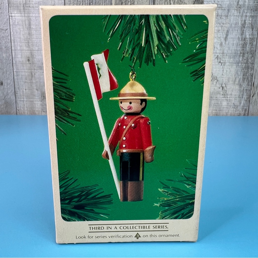 Hallmark Keepsake Ornament Clothespin Soldier 1984